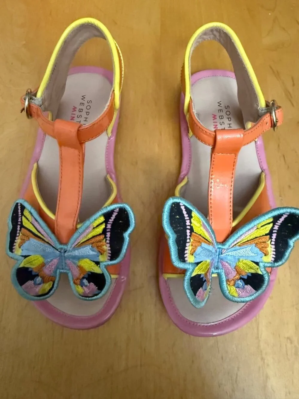 Sophia Webster Mini Celeste Butterfly Sandals Girls 11 Toddler